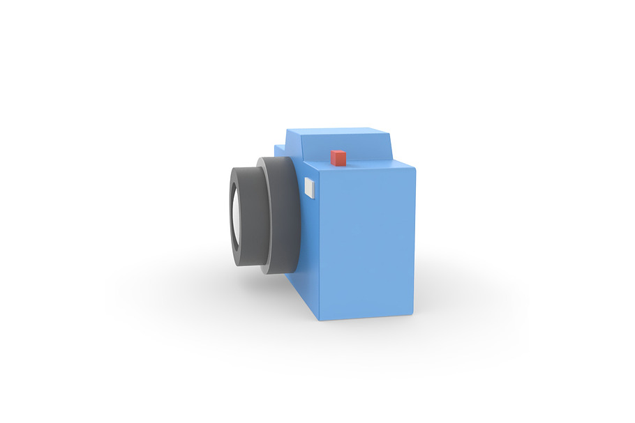 Camera simple design graphic cartoon in Electronics - product preview 2
