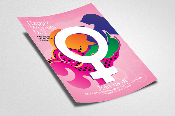 Women's Day Psd Flyers Templates in Flyer Templates - product preview 1