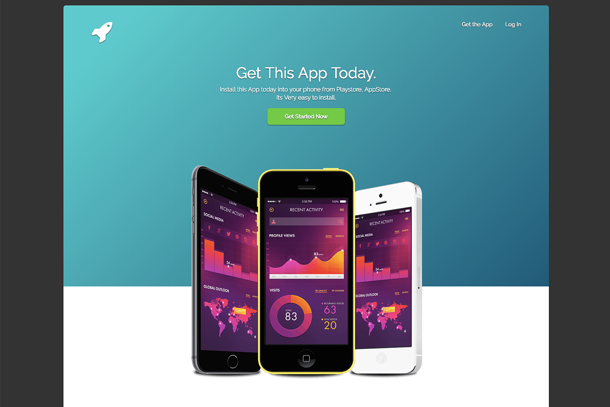 SoftApp - Mobile App Template in App Templates - product preview 8