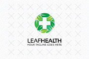 Leaf Health Logo Template
