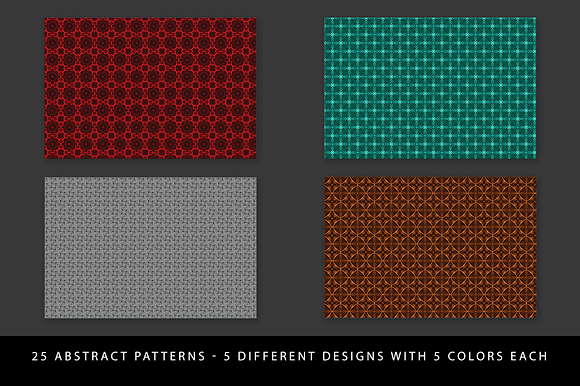25 Abstract Patterns - Vol 2 in Patterns - product preview 2