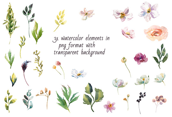 Golden summer flowers in Illustrations - product preview 1