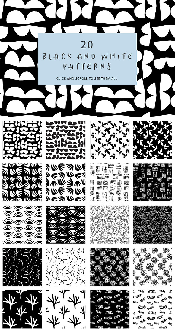 Modern Shapes Patterns & Artboards in Patterns - product preview 2