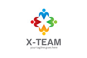 X-team Logo Template