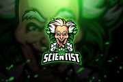 Scientist 2 - Mascot & Esport Logo
