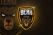 Bear Team - Mascot & Esport Logo