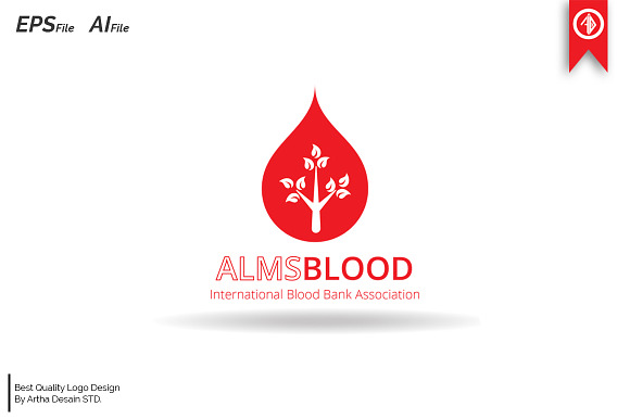 Blood Logo Template in Logo Templates - product preview 1