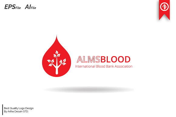 Blood Logo Template in Logo Templates - product preview 2