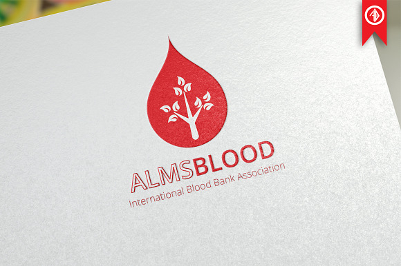 Blood Logo Template in Logo Templates - product preview 4