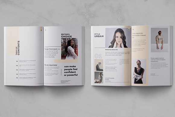 Fashion Lookbook / Brochure in Brochure Templates - product preview 2