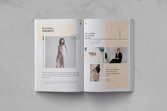 Fashion Lookbook / Brochure in Brochure Templates - product preview 3