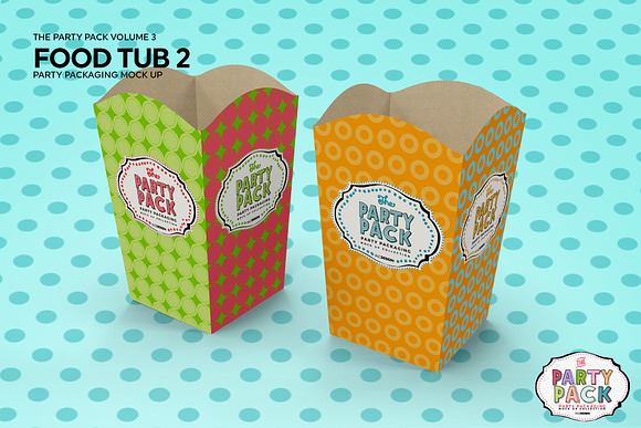 Vol.3 Party Packaging MockUps in Branding Mockups - product preview 3