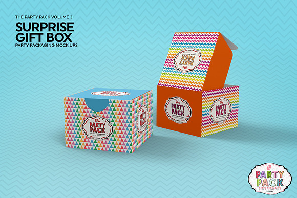 Vol.3 Party Packaging MockUps in Branding Mockups - product preview 7