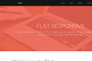 Flat: Premium Responsive Portfolio