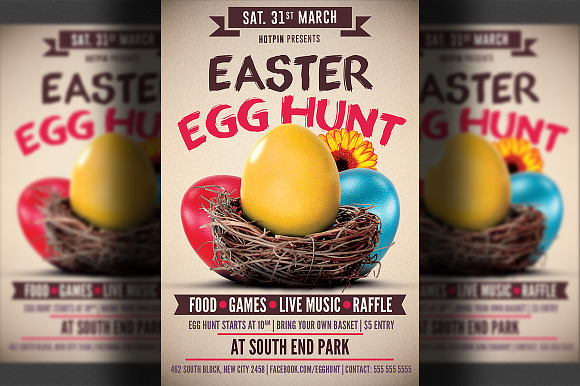 Easter Flyer Bundle - Psd Template in Flyer Templates - product preview 5