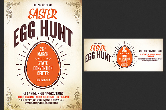 Easter Flyer Bundle - Psd Template in Flyer Templates - product preview 7