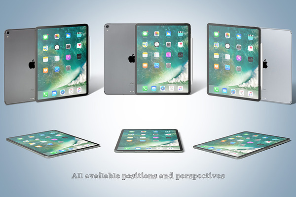 iPad Pro (2018) Mockup