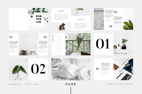 PURE Powerpoint Presentation in PowerPoint Templates - product preview 1