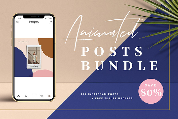 BUNDLE Animated Instagram Posts in Instagram Templates - product preview 10