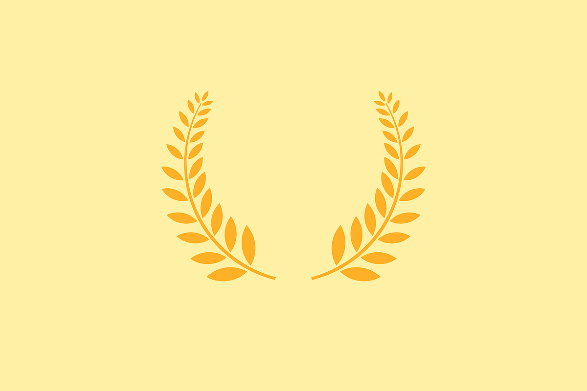Wheat wreath award icon in Icons - product preview 8