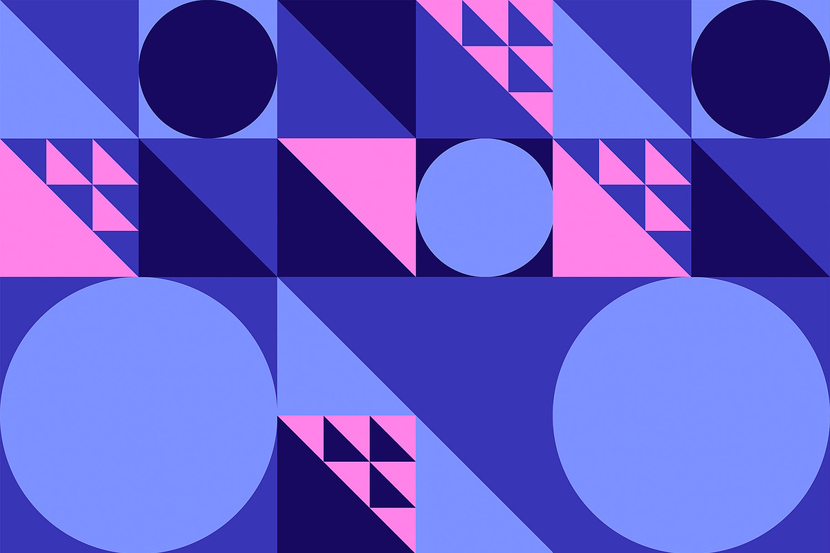 Geometrical vector pattern in Patterns - product preview 8