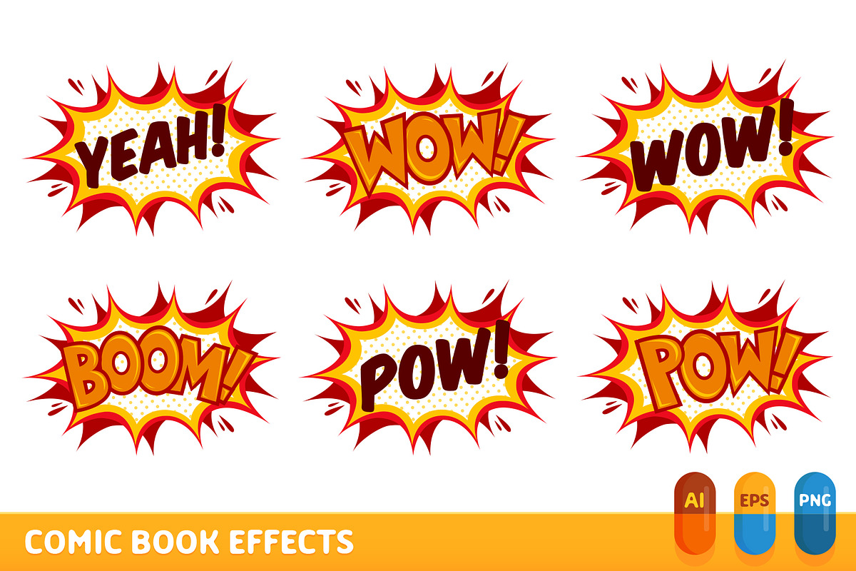 Comic Book Effects in Illustrations - product preview 8