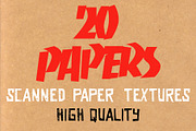 20 Paper Textures