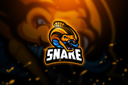 Snake 3 - Mascot & Esport Logo