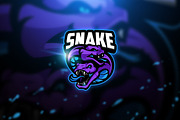 Snake 4 - Mascot & Esport Logo