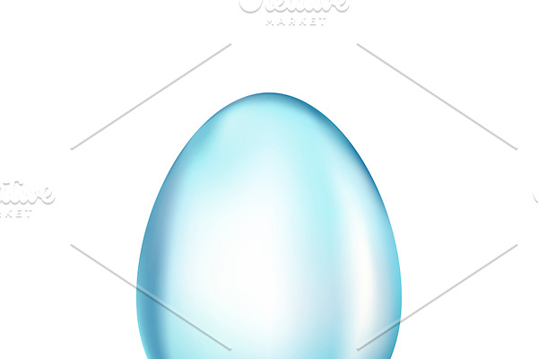 Glass Easter egg