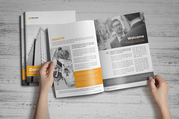 Corporate Brochure Design v3 in Brochure Templates - product preview 1