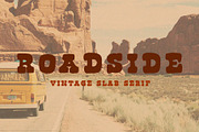 Roadside | Vintage Slab Serif
