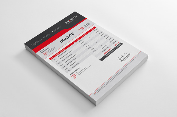 New Creative Invoice in Stationery Templates - product preview 7