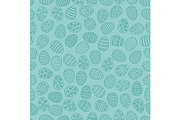 Easter seamless background with eggs