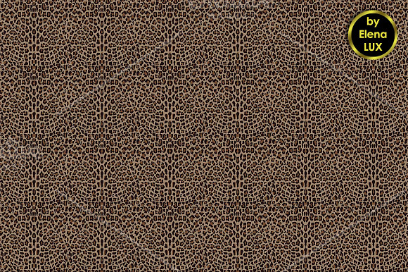 Bamboo and Leopard Seamless Set in Patterns - product preview 1