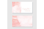 Business Card Watercolor