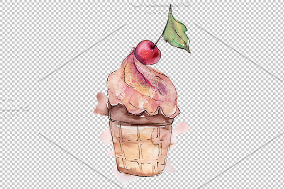 Ice cream the joy of childhood in Illustrations - product preview 2