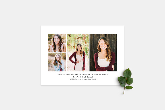 Graduation Card Templates G086 in Card Templates - product preview 1
