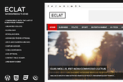 ECLAT - Magazine Wordpress Theme