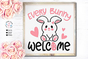 Every Bunny Welcome Cut File