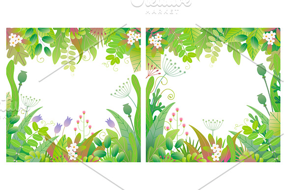 Green Leaves  Freshness in Illustrations - product preview 4