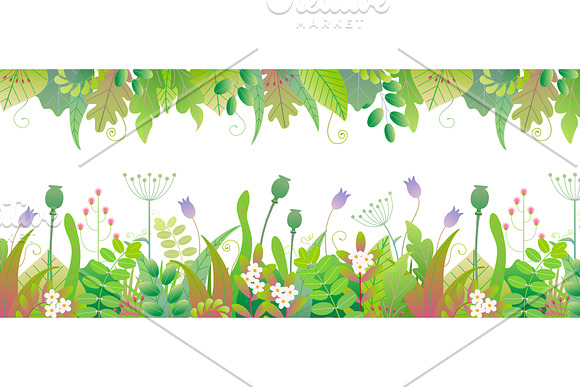 Green Leaves  Freshness in Illustrations - product preview 6