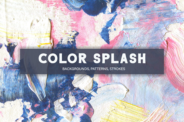 Color Splash Acrylic Collection
