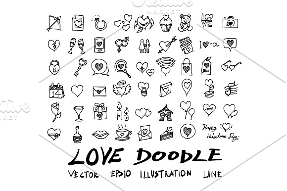 15151 in 1 Doodle Giant bundle in Illustrations - product preview 9