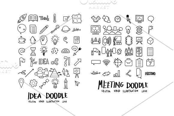 15151 in 1 Doodle Giant bundle in Illustrations - product preview 16