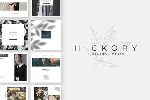 Hickory Instagram Post Templates