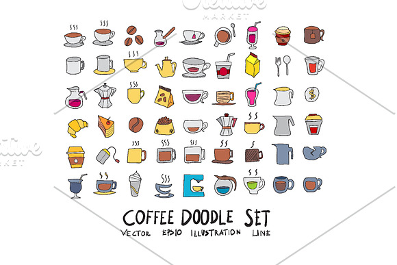 15151 in 1 Doodle Giant bundle in Illustrations - product preview 24