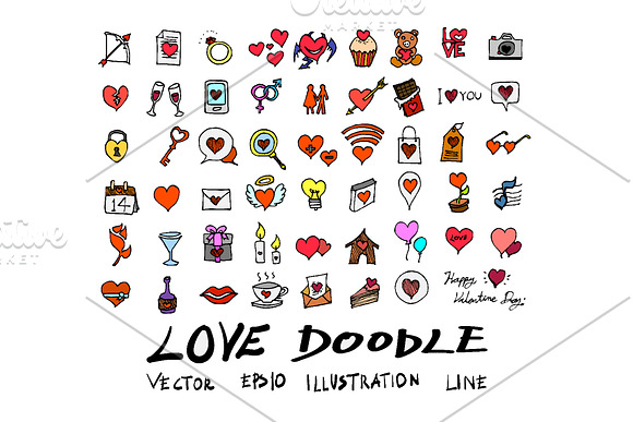 15151 in 1 Doodle Giant bundle in Illustrations - product preview 40