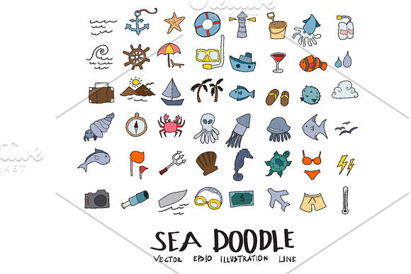 15151 in 1 Doodle Giant bundle in Illustrations - product preview 46