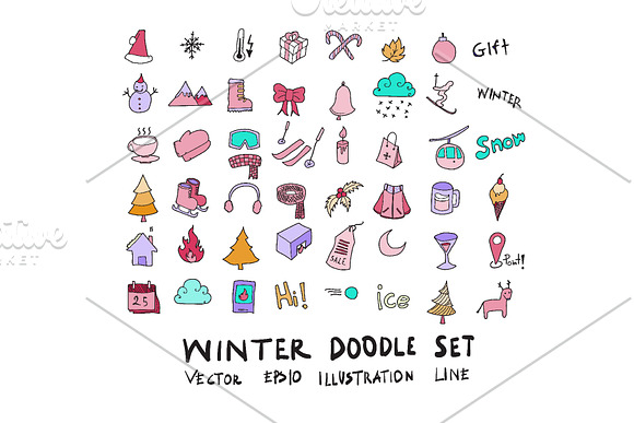 15151 in 1 Doodle Giant bundle in Illustrations - product preview 56